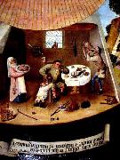 Hieronymus Bosch The Seven Deadly Sins and the Four Last Things Spain oil painting artist